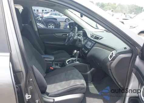 2016 Nissan Rogue Sv из США, поврежденный, VIN 5N1AT2MT2GC840748